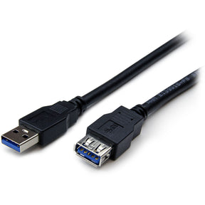 StarTech.com 6 ft Black SuperSpeed USB 3.0 (5Gbps) Extension Cable A to A - M/F — USB3SEXT6BK