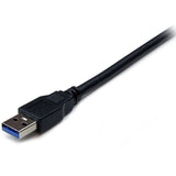 StarTech.com 6 ft Black SuperSpeed USB 3.0 (5Gbps) Extension Cable A to A - M/F — USB3SEXT6BK