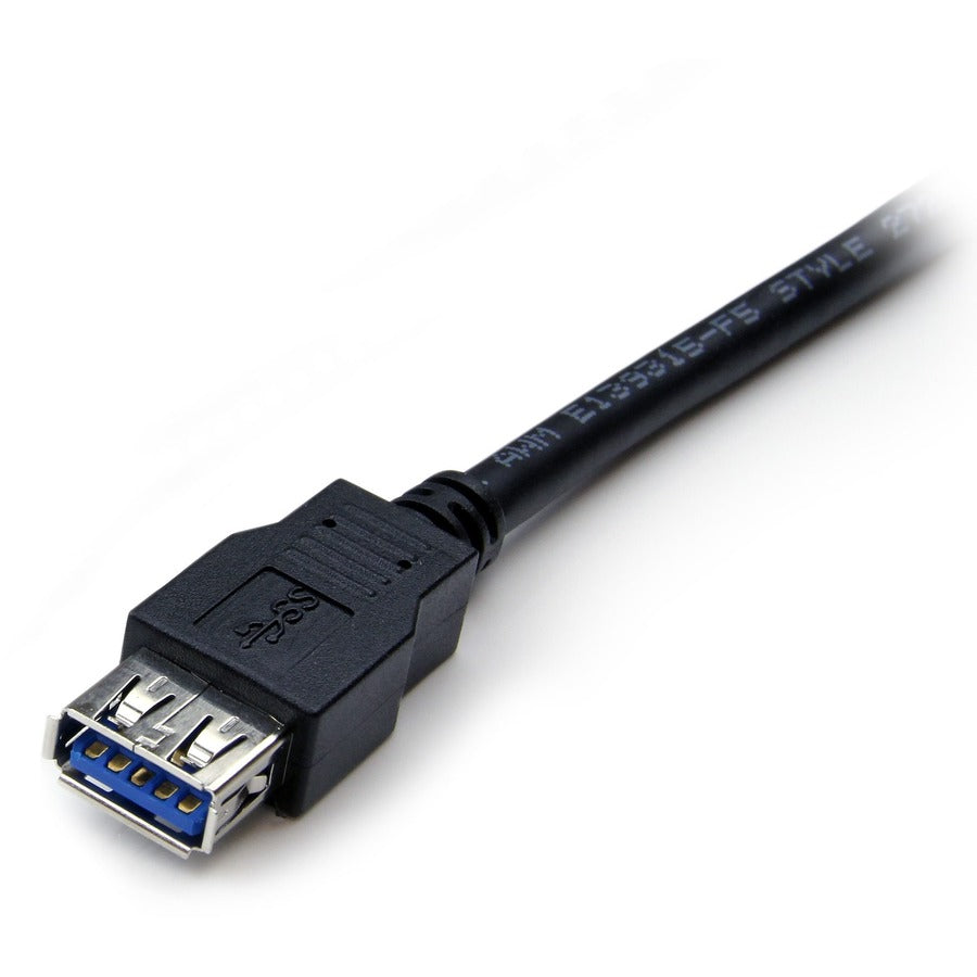 StarTech.com 6 ft Black SuperSpeed USB 3.0 (5Gbps) Extension Cable A to A - M/F — USB3SEXT6BK