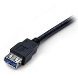 StarTech.com 6 ft Black SuperSpeed USB 3.0 (5Gbps) Extension Cable A to A - M/F — USB3SEXT6BK