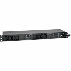 Eaton Tripp Lite Series 5.8kW Single-Phase 200-240V Basic PDU, 10 C13 Outlets, NEMA L6-30P Input, 12 ft. (3.66 m) Cord, 1U Rack-Mount — PDUH30HV