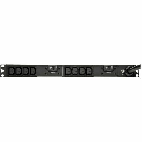 Eaton Tripp Lite Series 5.8kW Single-Phase 200-240V Basic PDU, 10 C13 Outlets, NEMA L6-30P Input, 12 ft. (3.66 m) Cord, 1U Rack-Mount — PDUH30HV