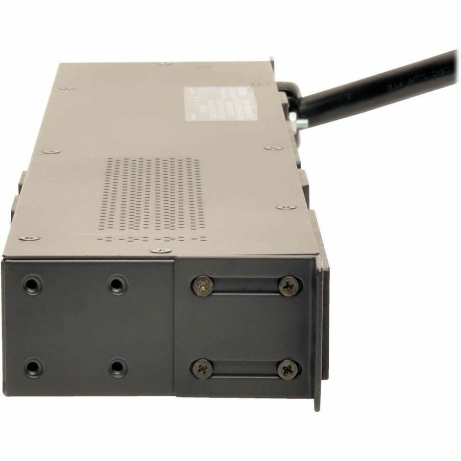 Eaton Tripp Lite Series 5.8kW Single-Phase 200-240V Basic PDU, 10 C13 Outlets, NEMA L6-30P Input, 12 ft. (3.66 m) Cord, 1U Rack-Mount — PDUH30HV