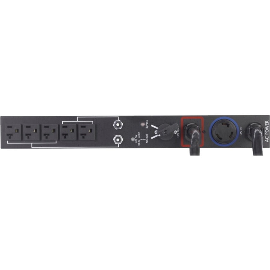 Eaton Basic Rack PDU HotSwap MBP 2.88 kW max 110-125V 24A Single-Phase PDU — EHBPL3000R-PDU1U