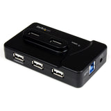 StarTech.com 6 Port USB 3.0 / USB 2.0 Combo Hub with 2A Charging Port &acirc;&euro;" 2x USB 3.0 & 4x USB 2.0 — ST7320USBC