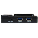 StarTech.com 6 Port USB 3.0 / USB 2.0 Combo Hub with 2A Charging Port &acirc;&euro;" 2x USB 3.0 & 4x USB 2.0 — ST7320USBC