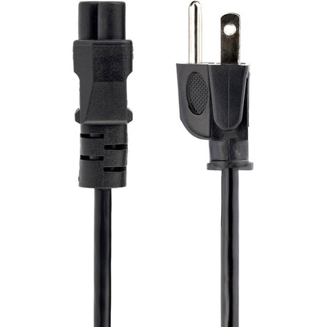 StarTech.com 10ft (3m) Laptop Power Cord, NEMA 5-15P to C5 (Clover Leaf), 10A 125V, 18AWG, Laptop Replacement Cord, Power Brick Cable — PXT101NB3S10