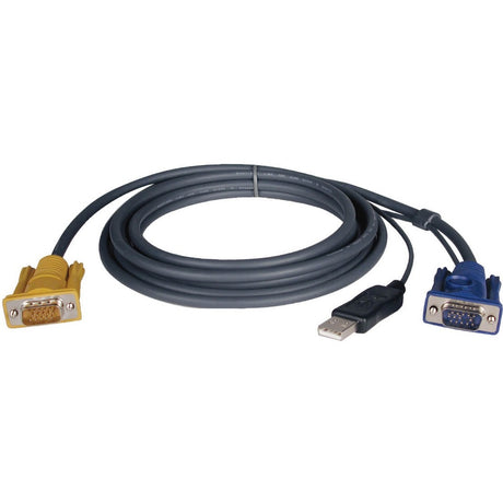 Eaton Tripp Lite Series USB (2-in-1) Cable Kit for NetDirector KVM Switch B020-Series and KVM B022-Series, 10 ft. (3.05 m) — P776-010