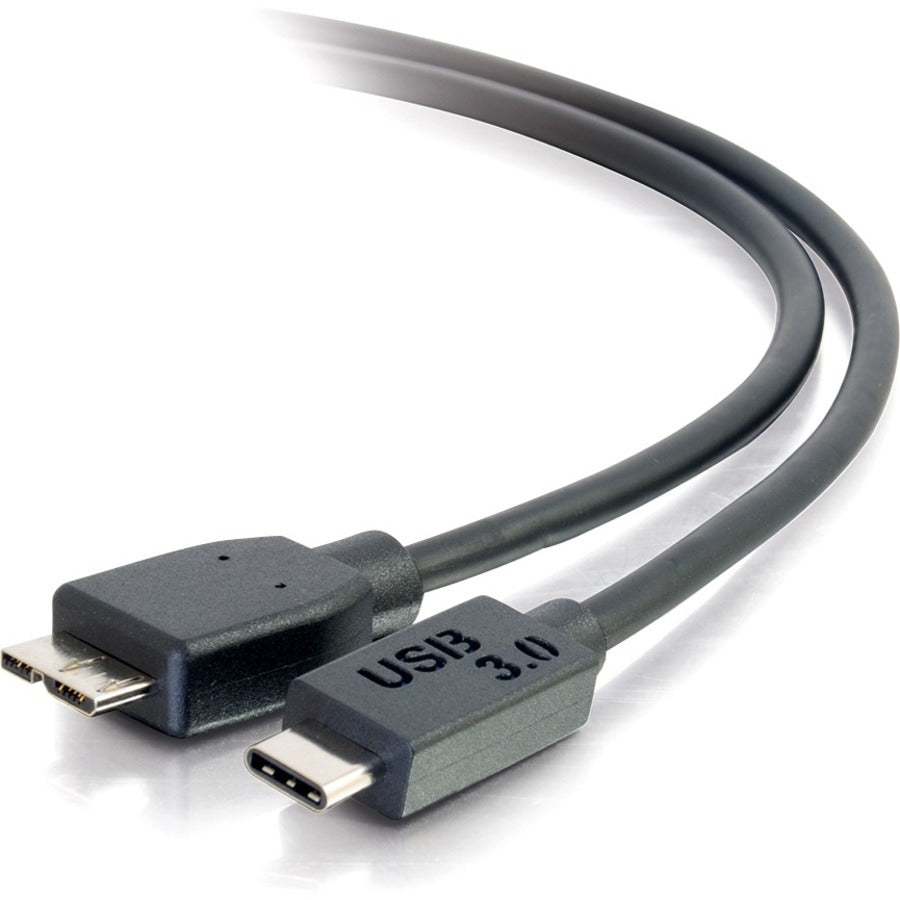 C2G 6ft USB C to USB Micro B Cable - USB 3.2 - 5Gbps - M/M — 28863