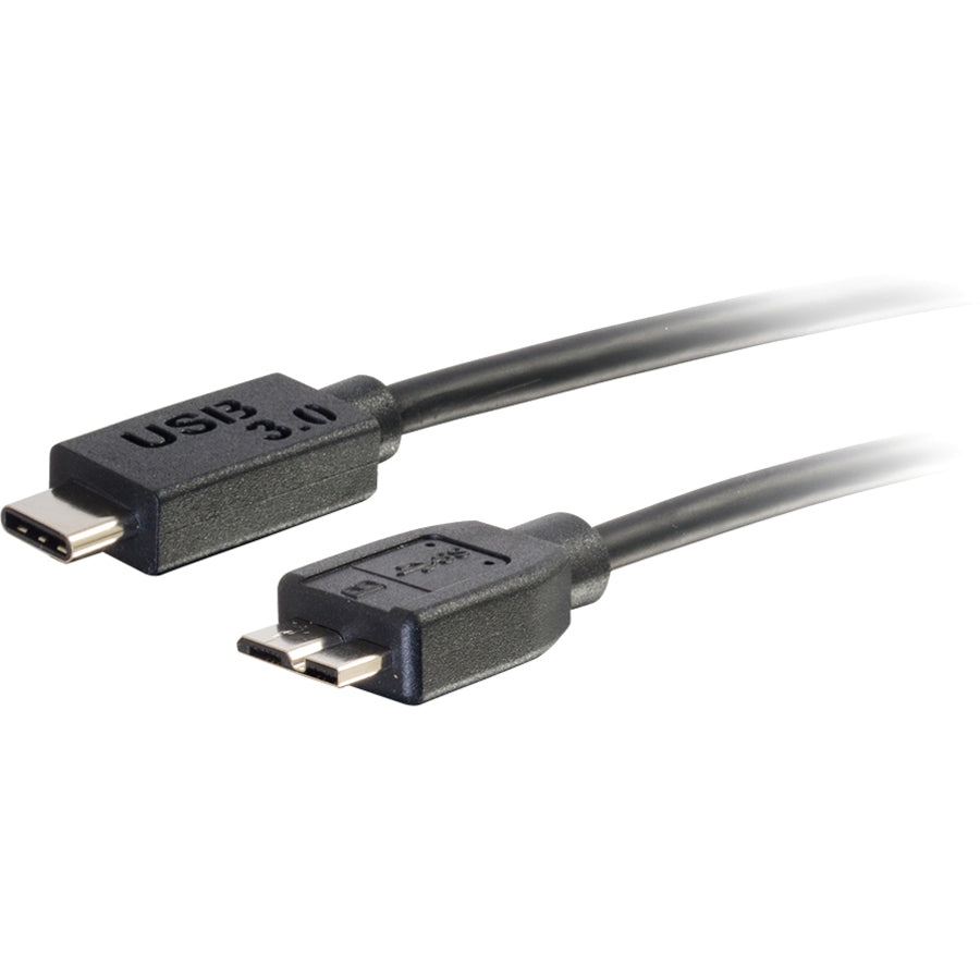 C2G 6ft USB C to USB Micro B Cable - USB 3.2 - 5Gbps - M/M — 28863