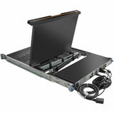 Vertiv Avocent LRA Rack Console 18.5" LCD Widescreen,16-Port, Keyboard with Touchpad — LRA185KMM16D-G01