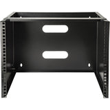 StarTech.com 8U Wall Mount Rack, 14in Deep, 19 inch Wall Mount Network Rack, Wall Mounting Patch Panel Bracket for Switch/IT Equipment — WALLMOUNT8