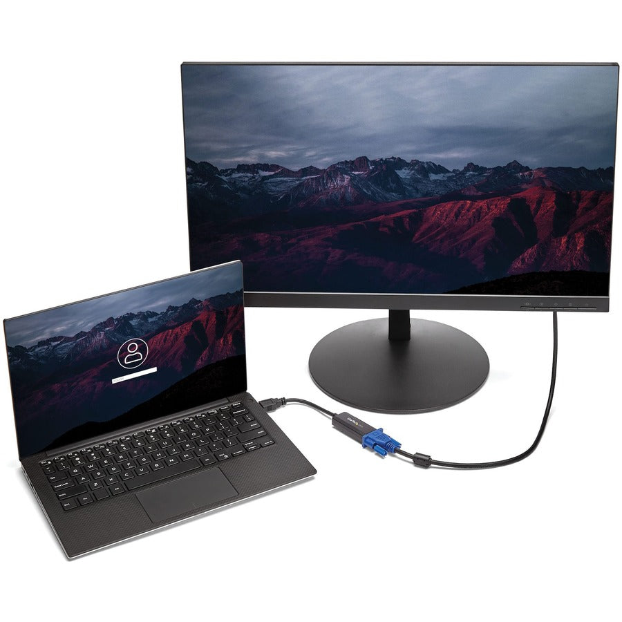 StarTech.com USB 3.0 to VGA Video Adapter with On-board Driver Installation - 1920x1200 — USB32VGAV