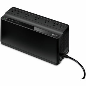 APC Back-UPS 600VA, 120V, 1 USB charging port, 7 NEMA outlets (2 surge) — BE600M1