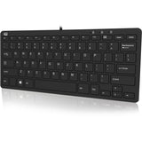 Adesso Mini Keyboard with USB Hubs — AKB-510HB