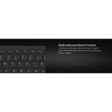 Adesso Mini Keyboard with USB Hubs — AKB-510HB