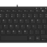 Adesso Mini Keyboard with USB Hubs — AKB-510HB