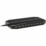 Eaton Tripp Lite Series 10-Port USB Charging Station with Adjustable Storage, 12V 8A (96W) USB Charger Output — U280-010-ST
