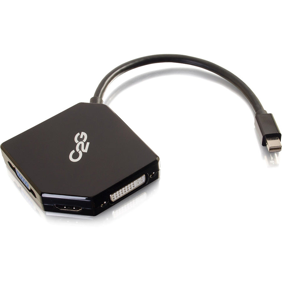 C2G Mini DisplayPort to HDMI, VGA, or DVI Adapter Converter — 54341