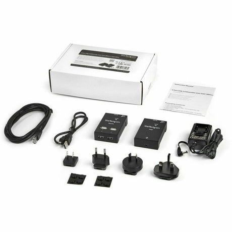 StarTech.com 4 Port USB 2.0-Over-Cat5-or-Cat6 Extender - up to 130ft (40m) — USB2004EXTV