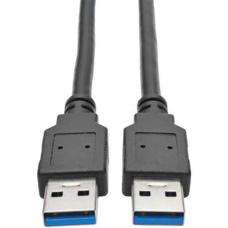 Eaton Tripp Lite Series USB 3.0 SuperSpeed A/A Cable (M/M), Black, 6 ft. (1.83 m) — U320-006-BK