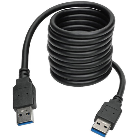 Eaton Tripp Lite Series USB 3.0 SuperSpeed A/A Cable (M/M), Black, 6 ft. (1.83 m) — U320-006-BK