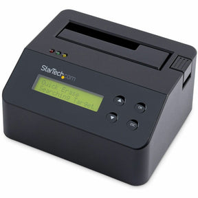 StarTech.com Hard Drive Eraser, Standalone HDD/SSD Sanitizer, 4Kn, Secure Erase Hard Disk Wiper Dock, Hardware Erasing Tool, TAA Compliant — SDOCK1EU3P2