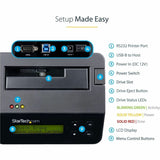 StarTech.com Hard Drive Eraser, Standalone HDD/SSD Sanitizer, 4Kn, Secure Erase Hard Disk Wiper Dock, Hardware Erasing Tool, TAA Compliant — SDOCK1EU3P2