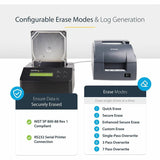 StarTech.com Hard Drive Eraser, Standalone HDD/SSD Sanitizer, 4Kn, Secure Erase Hard Disk Wiper Dock, Hardware Erasing Tool, TAA Compliant — SDOCK1EU3P2