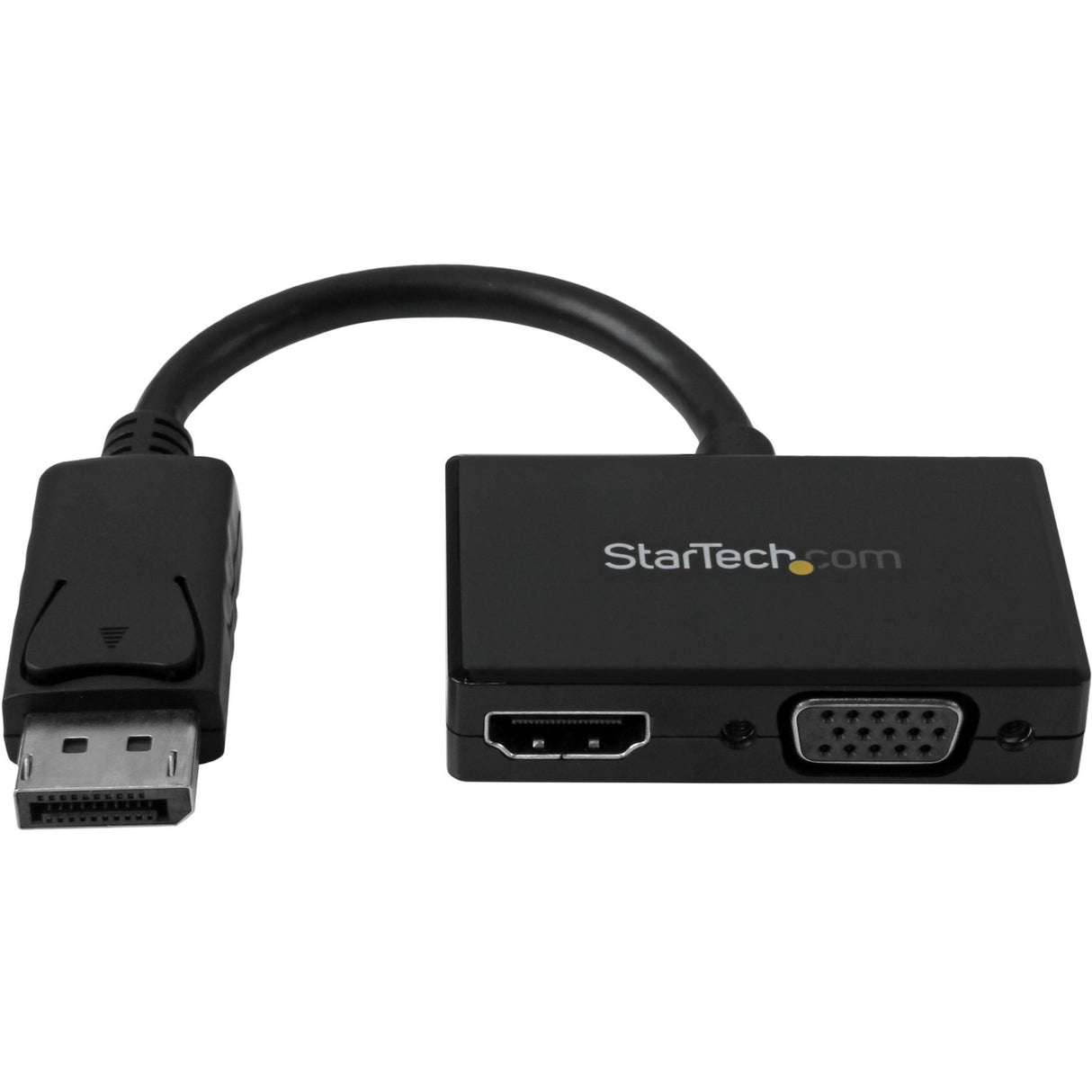 StarTech.com Travel A/V Adapter: 2-in-1 DisplayPort to HDMI or VGA — DP2HDVGA