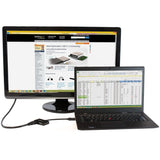 StarTech.com Travel A/V Adapter: 2-in-1 DisplayPort to HDMI or VGA — DP2HDVGA