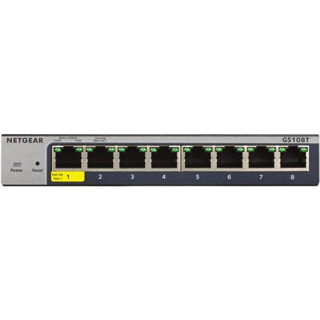 Netgear 8-Port Gigabit Ethernet Smart Managed Pro Switches with Cloud Management — GS108T-300NAS