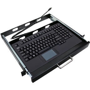 Adesso Touchpad Keyboard with Rackmount — AKB-425UB-MRP