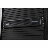 APC Smart-UPS, Line Interactive, 2200VA, Rackmount 2U, 120V, 6x NEMA 5-15R+2x NEMA 5-20R outlets, Network Card, AVR, LCD — SMT2200RM2UNC