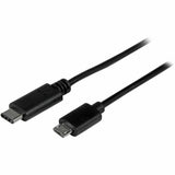 StarTech.com 0.5m USB C to Micro USB Cable - M/M - USB 2.0 - USB-C to Micro USB Charge Cable - USB 2.0 Type C to Micro B Cable — USB2CUB50CM