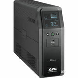 APC Back-UPS Pro, 1000VA/600W, Tower, 120V, 10x NEMA 5-15R outlets, Sine Wave, AVR, USB Type A + C ports, LCD, User Replaceable Battery — BR1000MS