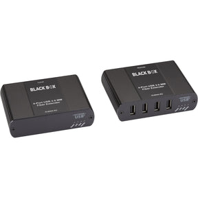 Black Box USB 2.0 Extender - Multimode Fiber, 4-Port — IC404A-R2