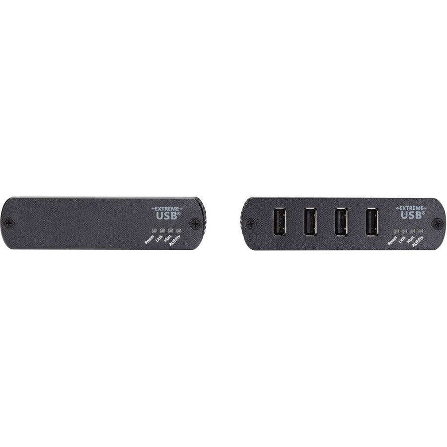 Black Box USB 2.0 Extender - Multimode Fiber, 4-Port — IC404A-R2