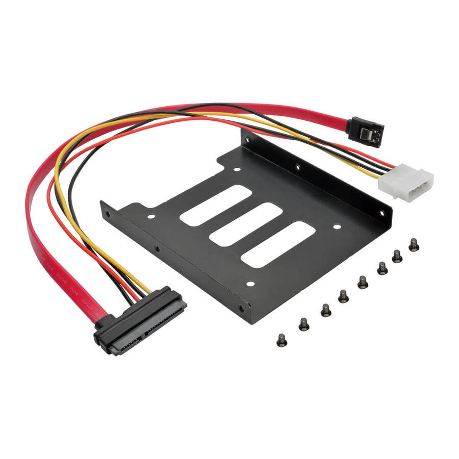 Eaton Tripp Lite Series 2.5-Inch SATA Hard Drive Mounting Kit for 3.5-Inch Drive Bay — P948-BRKT25