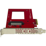 StarTech.com U.2 to PCIe Adapter for 2.5" U.2 NVMe SSD - SFF-8639 PCIe Adapter - x4 PCI Express 4.0 - NVMe PCIe Adapter - U.2 PCIe Card — PEX4SFF8639
