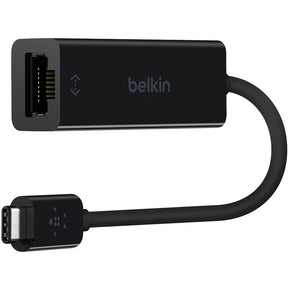 Belkin USB-C to Gigabit Ethernet Adapter USB 3.0 network adapter - Black — B2B145-BLK