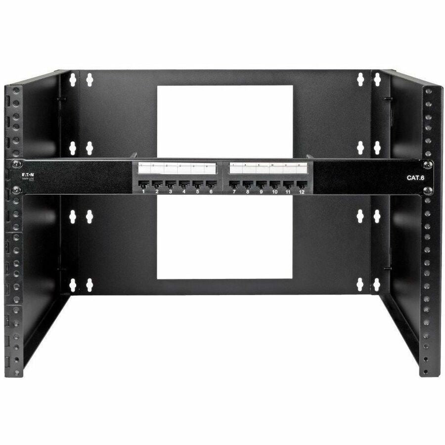 Eaton Tripp Lite Series 8U Wall-Mount Bracket for Small Switches and Patch Panels, Hinged — SRWO8UBRKT
