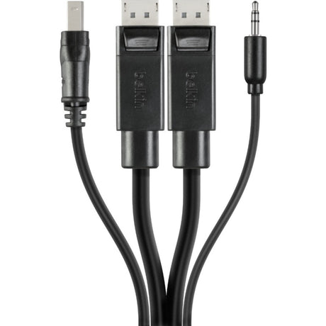 Belkin TAA DUAL DP/USB/AUD SKVM CBL, DP M/M; USB A/B, 10' — F1D9020B10T