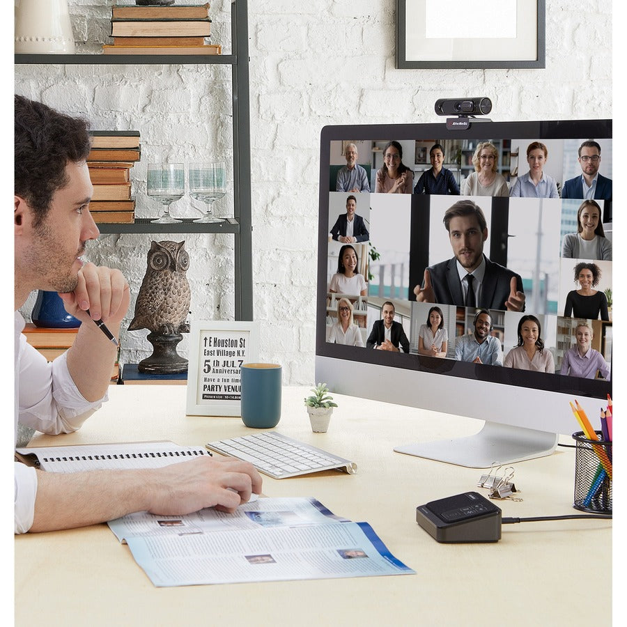 AVerMedia CAM 315 Webcam - 2 Megapixel - 60 fps - USB Type A - TAA and NDAA Compliant — PW315