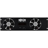 Eaton Tripp Lite Series 3U Digital Temperature Sensor with 2 12VDC Extra-Quiet Fans, Blanking Panel, LCD — SRFAN3UDCTEMP