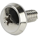 StarTech.com 12-24 Server Rack Screws - 50 pack - Nickel-plated (CABSCRWS1224) — CABSCRWS1224