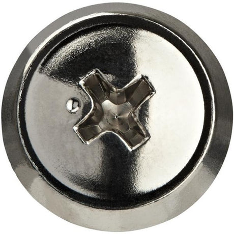 StarTech.com 12-24 Server Rack Screws - 50 pack - Nickel-plated (CABSCRWS1224) — CABSCRWS1224