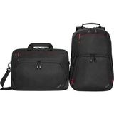 Lenovo Essential Plus Carrying Case Rugged (Briefcase) for 15.6" Notebook - Black — 4X41A30365