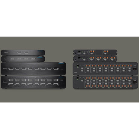 Belkin Universal 2nd Gen Secure KVM Switch, 4-Port Single Head No CAC — F1DN104KVM-UNN4
