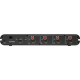 Belkin Universal 2nd Gen Secure KVM Switch, 4-Port Single Head No CAC — F1DN104KVM-UNN4